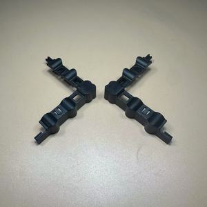 Custom <b>Door</b> <b>Window</b> Plastic Corner Protector 75.4x16.8 Black Water Resistant PP Material Minimalist Design Fixing <b>Accessory</b> - Product Image 1