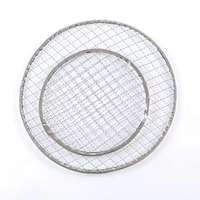 Grilles de barbecue jetables écologiques en acier inoxydable pour pique-niques en plein air et barbecues dans la cour