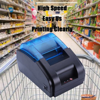 YAEN POS58C1 Instrumen Printer POS, Alat Cetak Barangnya Termal USB/Gigi Biru