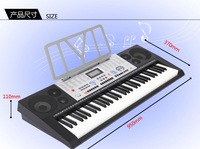 Instrumentos Musicales Profesionales, Piano Electrónico Estándar de Exhibición, Teclado de 61 Teclas
