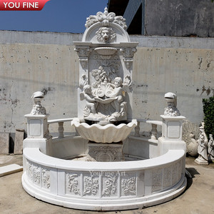YOUFINE Marmor-Kerub-Wandbrunnen für Klassische Villengärten - Product Image 6