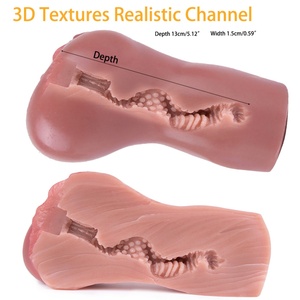 ถ้วยช่วยสำเร็จความใคร่ชายแบบช่องเดียว 8 แบบ SXXY ทำจากซิลิโคน สำหรับผู้ใหญ่ ช่วยกระตุ้นอวัยวะเพศชายและต่อมลูกหมาก - Product Image 3