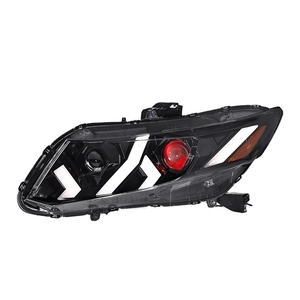 Lente LED de alto rendimiento de 12V 50W 12-15 para conjunto de faros de novena generación con luz diurna LED modificada y efecto de flujo. - Product Image 3