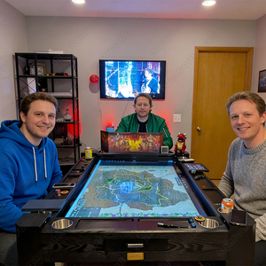 <span class=keywords><strong>Table</strong></span> <span class=keywords><strong>de</strong></span> jeu électronique interactive <span class=keywords><strong>pour</strong></span> événements et réunions – Machine <span class=keywords><strong>de</strong></span> jeu numérique <span class=keywords><strong>pour</strong></span> <span class=keywords><strong>table</strong></span> basse - Product Image 1