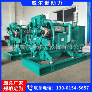 Groupe électrogène diesel marin 30kW 50kW 100kW 1500 tr/min 50Hz 60Hz Équipement d'alimentation électrique pour navires Origine Weifang - Product Image 2