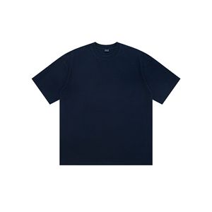 Fabricantes de ropa, moda lavada <span class=keywords><strong>Vintage</strong></span> personalizada, colección de verano de Color sólido, camiseta de manga corta de 270 gramos, 100% algodón - Product Image 3