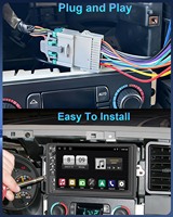 7 Zoll OLED HD Touchscreen Autoradio mit DSP-Audioprozessor für GPS-Haupteinheit MP3 USB