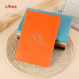 blank helder boek Suppliers-Custom Soft Cover Clear Pvc Plastic Cover Naaien Bindng Notebook