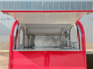 Camion alimentaire mobile entièrement équipé de Chine Chariot de rue en fibre de verre Remorques à <span class=keywords><strong>vélo</strong></span> <span class=keywords><strong>pour</strong></span> snacks Kiosque <span class=keywords><strong>pour</strong></span> hot-dogs - Product Image 5