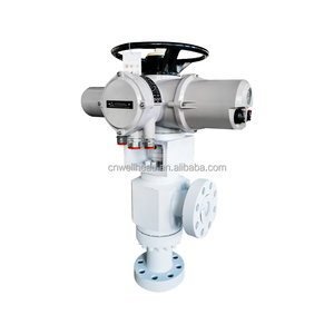 API 6A FORGED SWACO ORIFICE CHOKE VENTIL/DROSSEL VENTIL KOMPLETT MIT EINSTELLBAREM ELEKTRISCHEN ANTRIEB WP 2000PSI ~ 15000PSI - Product Image 4