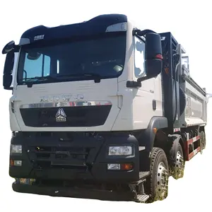 Howo 8X4 12 wheels 60tons used iveco dump right hand drive tipper truck dubai side tippng truck trailer for sale in dubai