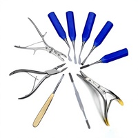 Kit de rhinoplastie Gubisch en acier inoxydable 15 pièces, kit de chirurgie nasale, instruments ORL, outils de septoplastie, manuel CE