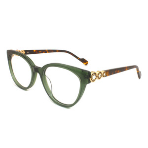 Sara 2025 cao cấp mắt mèo khung quang học mới phong cách thiết kế mắt kính tinh tế thời trang Acetate kính phụ nữ - Product Image 6