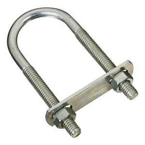 Buy Stainless Steel Wire Rope <b>U</b> <b>Clamp</b> Heavy Duty <b>U</b> Bolt Cable <b>Clamp</b> for Wire Rope Rigging and Lifting Use - Product Image 1