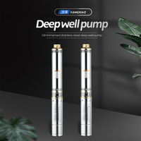 Pompe submersible haute pression pour puits profond 7,5 CV 5,5 kW 4SD3/56, en acier inoxydable 304, certifiée CE