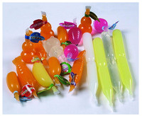 Nouveau type en plastique tube/glace pop tube/tube souple