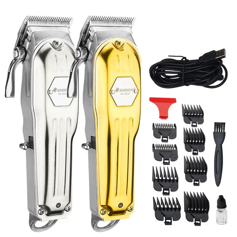 Suttik SH-2576 Tondeuses de barbier Rechargeable sans fil coupe de cheveux électrique tondeuse à cheveux pour hommes Durable tondeuse à cheveux batterie Cool