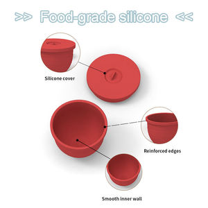 Silicone Bowl Liners for Tilt-Head 5 Quart Mixers Liners with Lids for Stand Mixers Silicone Bowl Liners - Product Image 2