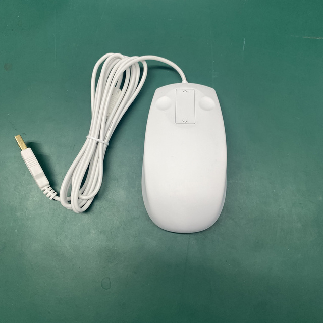 Stylish Design and Comfortable Shape Waterproof Medical Industrial Optical Mouse with Scrolling Pad