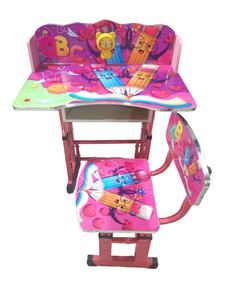 Mesa de Estudio para Niñas de Alta Calidad, Diseño Metálico para Niños - Product Image 6