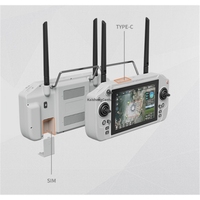 Télécommande Skydroid G20 avec écran HD de 7 pouces, double fréquence 2,4G et 5,8G, transmission d'image longue portée de 30 km pour drone FPV