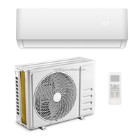 AC Inverter DC Dinding, AC Pintar Solusi Semua Musim, AC Split 9000-24000 BTU untuk Kontrol Suhu Presisi