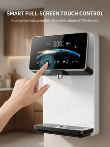 Distributeur d'eau chaude et froide à écran tactile, alimenté par le réseau, avec boîtier en plastique, pour usage domestique et hôtelier - Product Image 1