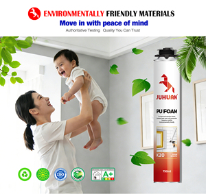 Mousse PU blanche multi-usages à haut rendement - Mousse expansive rigide en spray pour la construction - Scellant imperméable et ignifuge - Product Image 6