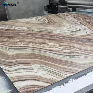 Panel de pared de mármol de PVC con textura de hoja de mármol falso de pared 3D con <span class=keywords><strong>efecto</strong></span> de mármol 1200X2800 - Product Image 6