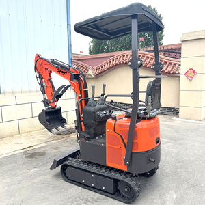 Mini-excavatrice sur chenilles jaune/verte China Somate, moteur CE EURO5 EPA, boîte de vitesses PLC, garantie 1,5 an, pompe à godet 0,02 m, engrenage - Product Image 4