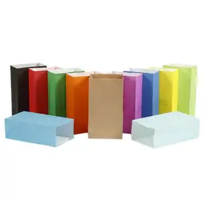 Disposable Candy Popcorn Shell Food Colored Paper Bag