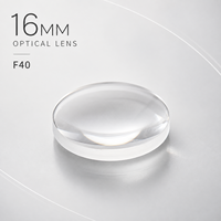 16mm F40 Optical Glass Convex Lens Precision Focusing Level Instrument Tools Measuring Equipment Parts Competitive Price