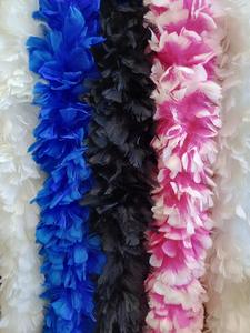 Écharpe en plumes de dinde épaisses et moelleuses, teintes, 200g, 250g, 300g, pour décoration de mariage, artisanat, spectacle, danse - Product Image 6