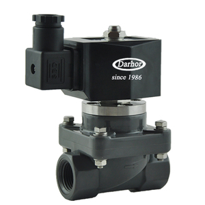 Van <span class=keywords><strong>Solenoid</strong></span> AC220V UPVC/CPVC Cho Amoniac Kiềm Nhiệt Độ Thấp Tăng - Product Image 2