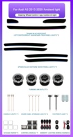 Kit d'éclairage ambiant dynamique à LED 64 couleurs SJC pour Audi A3/S3 2013-2020 conduite à droite 8V, accessoires décoratifs intérieurs