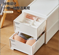 Meuble de rangement à 6 tiroirs sur roulettes pour bureau, organiseur sous-bureau, support de fichiers A4, rangement et organisation de fournitures de bureau