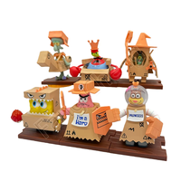 Caja Sorpresa Misteriosa con Temática de Guerrero de Dibujos Animados Submarinos, Mini Figura de Criatura Marina Adorable, Adorno de Escritorio, Juguete Coleccionable, Regalo