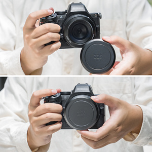 ฝาปิดเลนส์ป้องกันกล้องระดับพรีเมี่ยมสีดำสำหรับเลนส์ <span class=keywords><strong>Nikkor</strong></span> <span class=keywords><strong>Z</strong></span> 26มม. f/ 2.8 - Product Image 6
