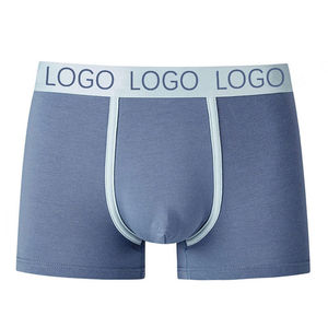 Fabricant Boxers taille moyenne confortables, respirants pour la peau, en coton à élasticité élastique pour hommes, sous-vêtements courts pour hommes - Product Image 6