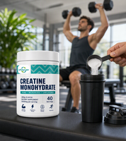 Complément alimentaire Créatine monohydrate en poudre Marque privée Créatine micronisée en poudre Nutrition Créatine en poudre