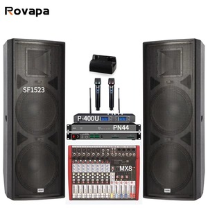 Subwoofer Pasivo Doble de 15 Pulgadas y 600W, Altavoz Profesional de Rango Completo para Escenarios, Bodas, DJ, Alta Potencia, Audio de Alta Resolución, Sonido de Bajos - Product Image 2