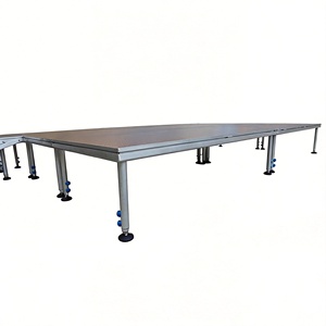 RK Quick Install Modularized Stable Stage <b>Platform</b> Adjustable Height 0.3-2.2m 750kg/sq.m Load Aluminum Truss Frame Plywood - Product Image 1