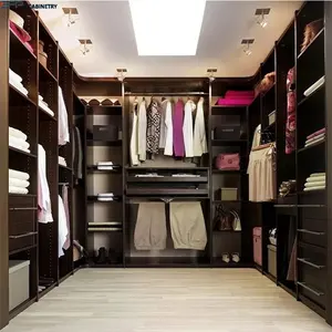 BFP High-End เดินในตู้เสื้อผ้าวินเทจห้องนอนเฟอร์นิเจอร์ตู้เสื้อผ้าและตู้เสื้อผ้า