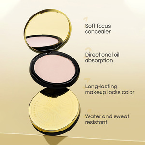 GECOMO Feather-Light Soft Setting Powder Poudre pressée éclaircissante longue durée et haute <span class=keywords><strong>couverture</strong></span> 20g <span class=keywords><strong>Grande</strong></span> capacité - Product Image 2