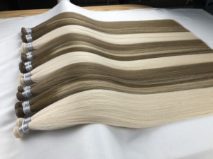 Extensiones de Cabello Humano Virgen Natural de Alta Calidad, Grado Ruso 12A, Tejido a Máquina Brasileño, 100% Remy Puro - Product Image 6