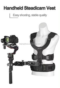 Gilet <span class=keywords><strong>stabilisateur</strong></span> de caméra Bilate et gilet absorbant les chocs pour <span class=keywords><strong>bras</strong></span> double pour caméras DSLR professionnelles DJI Ronin-S RS2 RSC2 Crane 2 - Product Image 2