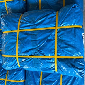 Bâche en polyéthylène robuste, imperméable, coupe-vent, anti-UV, avec œillets, pour tente de <span class=keywords><strong>camping</strong></span>, revêtement de bassin - Product Image 2