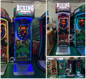 Nhà sản xuất đồng tiền hoạt động giải thưởng Redemption Máy boxing Arcade trò chơi máy/đấm boxing máy để bán - Product Image 6