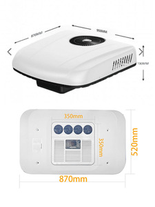 Climatisation de stationnement 12v 24v DC pour voitures, camions, climatisation électrique 12v, camion, <span class=keywords><strong>camping</strong></span>-<span class=keywords><strong>car</strong></span>, fourgonnette, solution de refroidissement - Product Image 6