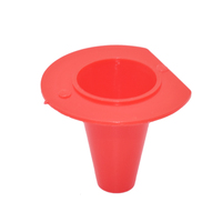 Greenvive Entrée manuelle pour abeilles, Élevage de reines, Plastique, Nouveau cône rouge canadien léger BT52-6, Garantie 5 ans
